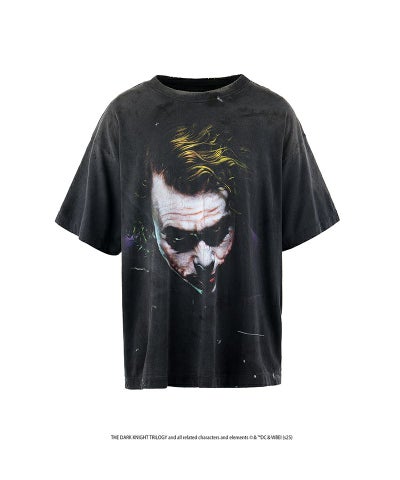 SAINT MICHAEL＞BTM_SS TEE / JOKER / BLACK | MAKES ONLINE STORE