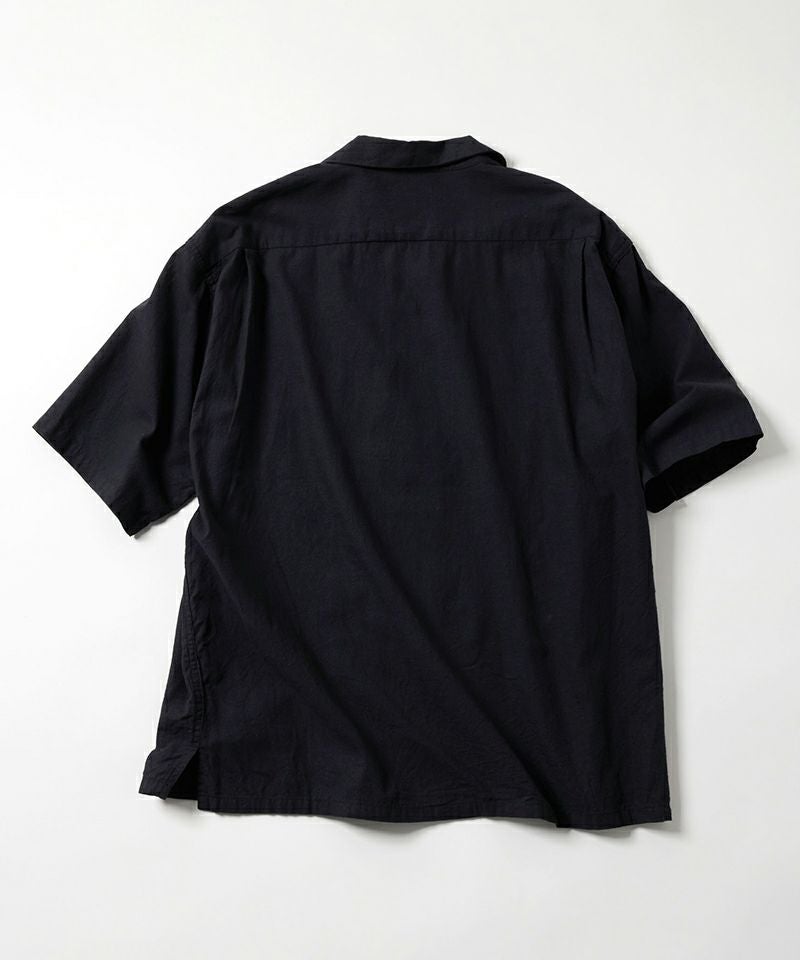 GOLD＞VAT DYE CHAMBRAY OPEN SHIRT | MAKES ONLINE STORE