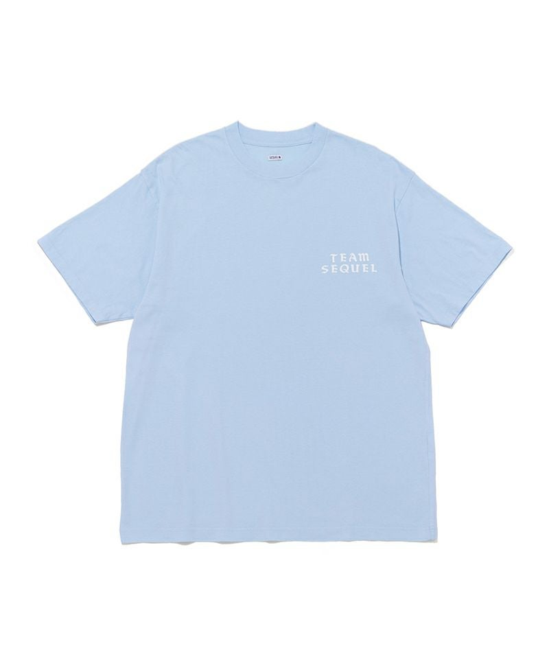 SEQUEL Tシャツ サックス ブルー L SEQUEL＞T-SHIRT (SQ-25SS-ST-03) | MAKES ONLINE STORE