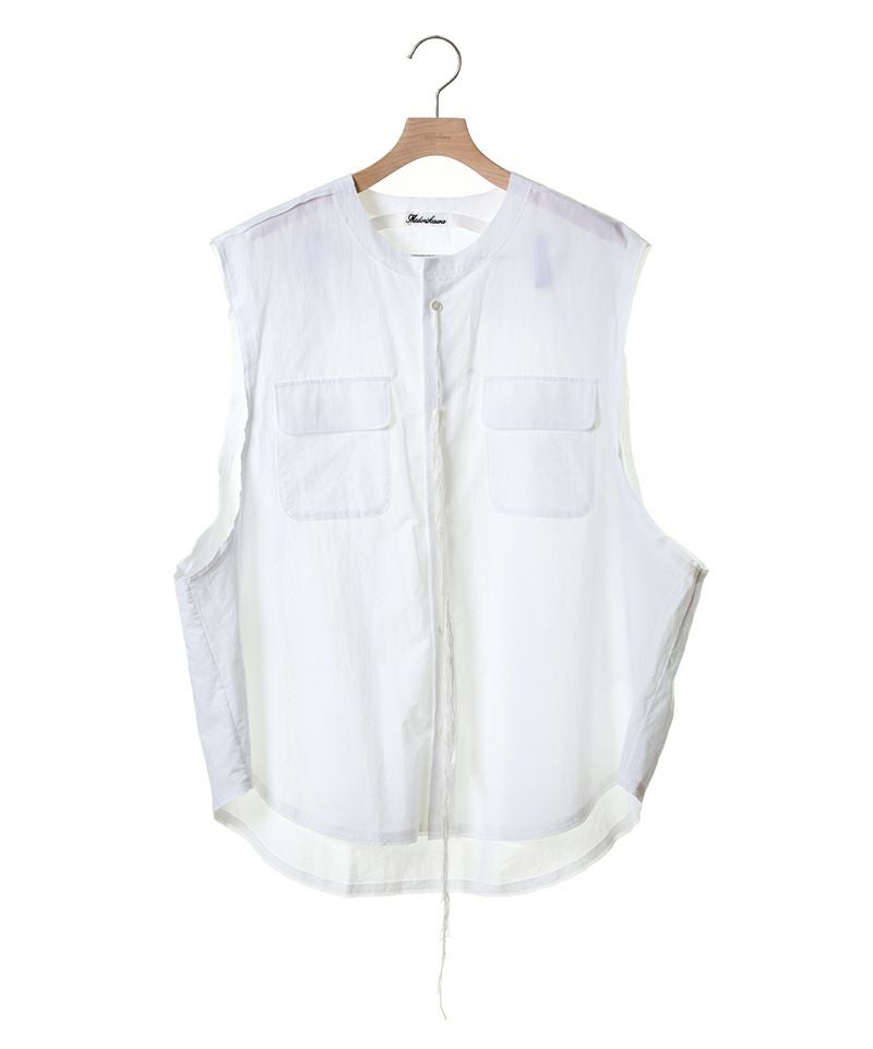 Midorikawa＞SLEEVELESS SHIRT (MID25SS-SH05) | MAKES ONLINE STORE