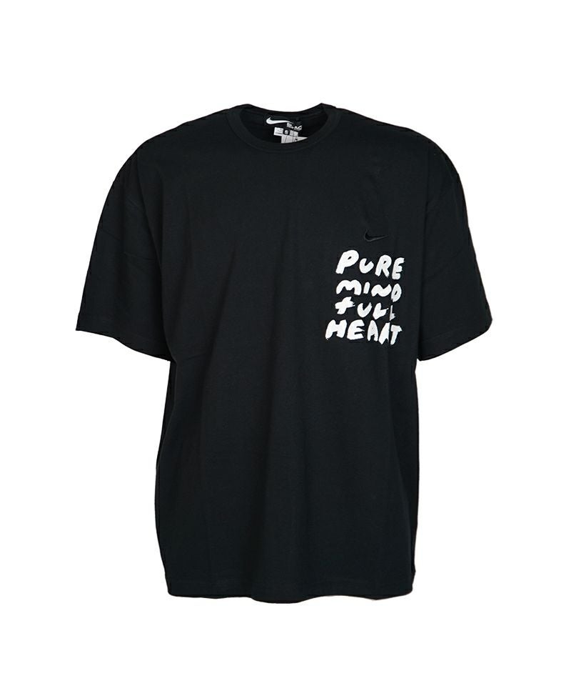 BLACK COMME des GARCONS＞綿天竺 NIKE メッセージプリント (1O-T104