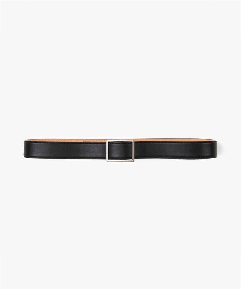 ＜Graphpaper＞Holeless Leather Classic Belt (GU252-90033B)