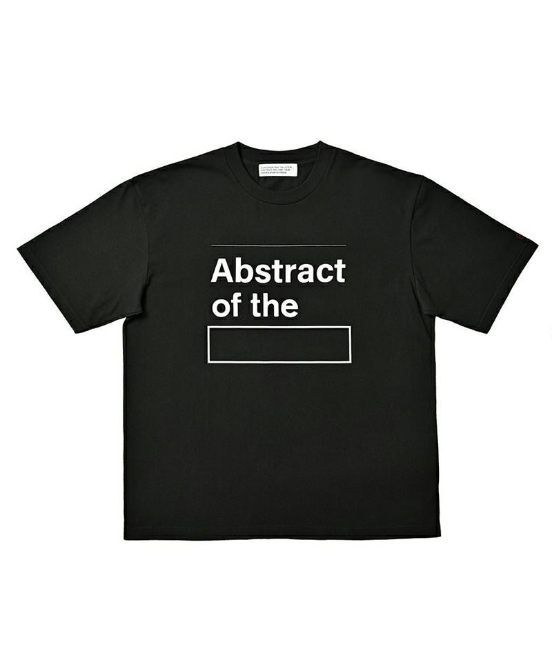 ＜ARTIST PROOF®＞ABSTRACT OF THE __ T-SHIRT BLACK
