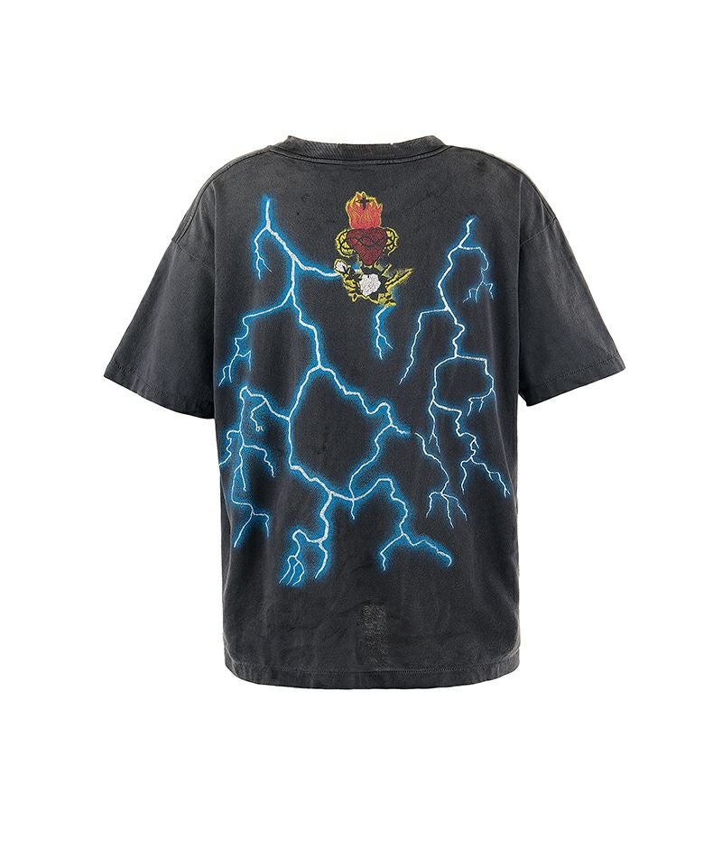 SAINT MICHAEL＞SS TEE / MARIA / BLACK | MAKES ONLINE STORE