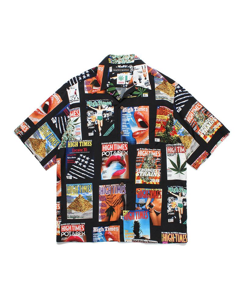 wacko maria High Times お化け　アロハシャツ　ハイタイムズ WACKO MARIA＞HIGH TIMES / S/S HAWAIIAN SHIRT | MAKES ONLINE STORE