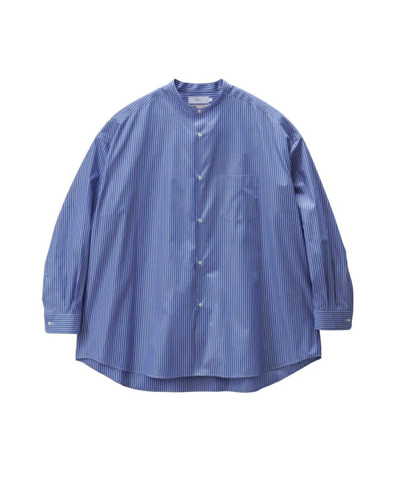 Graphpaper＞SIDOGRAS L/S Oversized Band Collar Shirt(GM252-50011