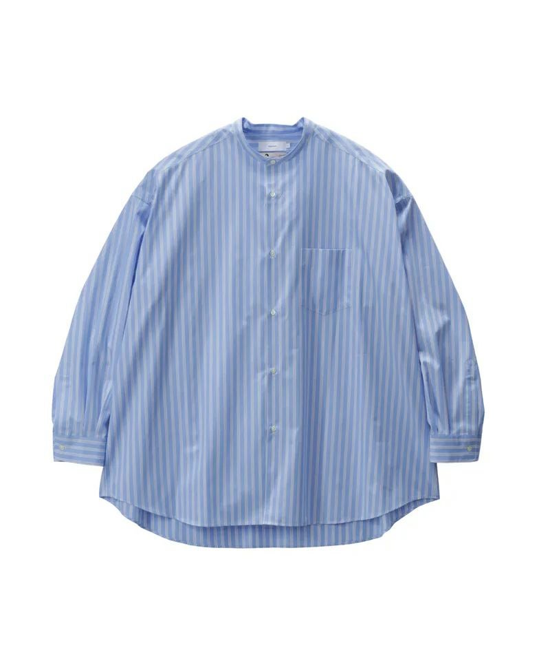 Graphpaper＞SIDOGRAS L/S Oversized Band Collar Shirt(GM252-50011