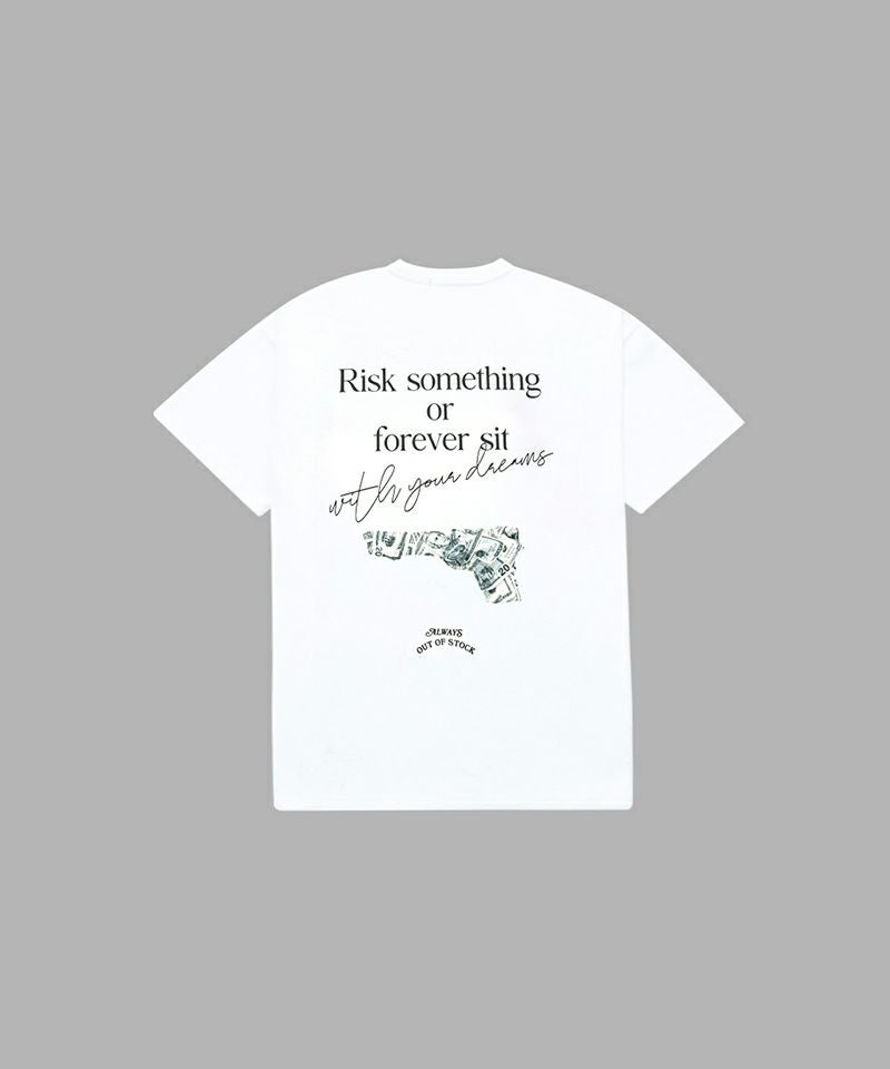 ＜ALWAYS OUT OF STOCK＞RISK SOMETHING OR FOREVER SIT S/S TEE