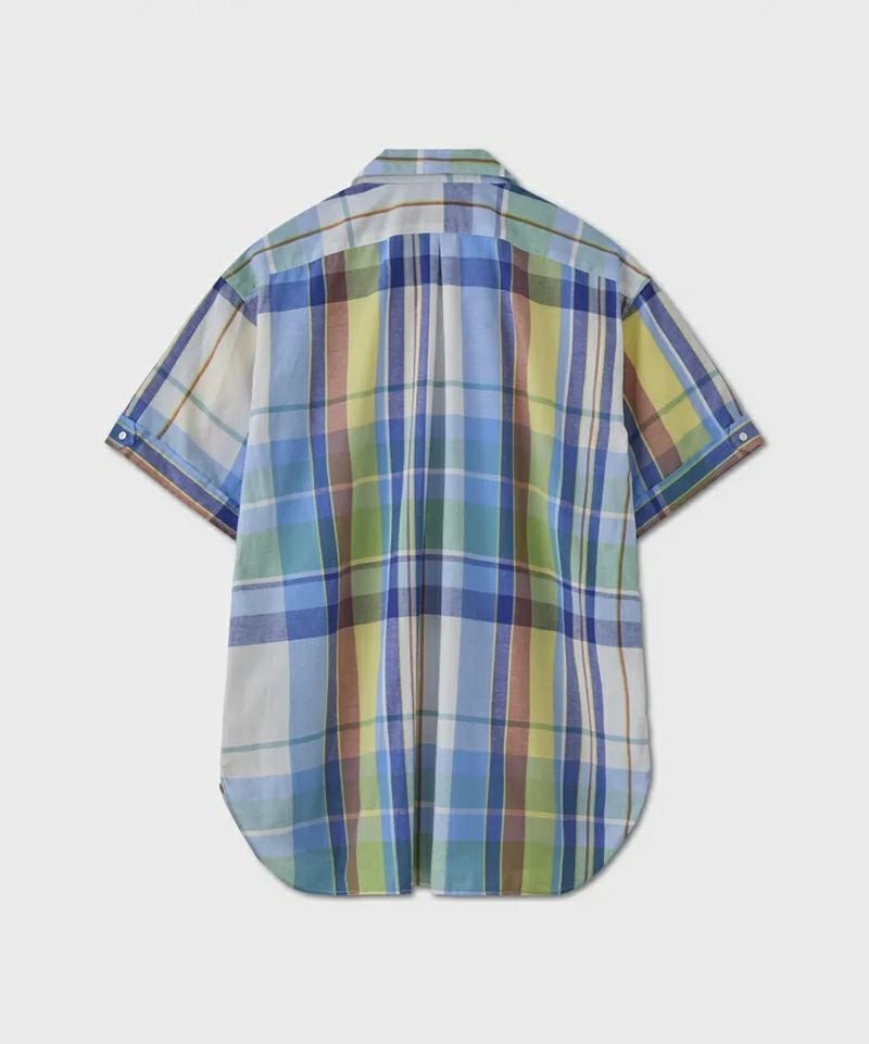 PHIGVEL＞MADRAS CHECK OPEN CLLOAR SS SHIRT | MAKES ONLINE STORE