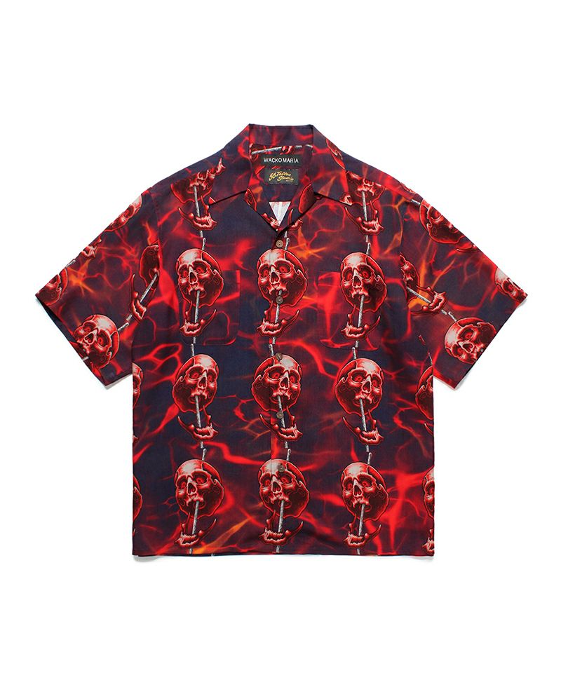 WACKO MARIA＞56 TATTOO STUDIO / HAWAIIAN SHIRT S/S | MAKES ONLINE