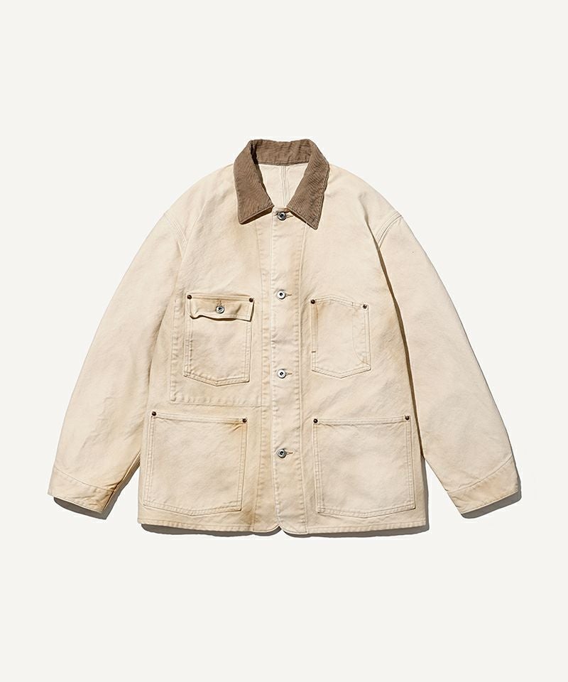 A.PRESSE＞Vintage Silk Hemp Coverall Jacket | MAKES ONLINE STORE