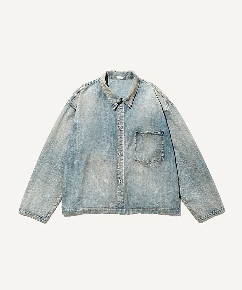 A.PRESSE＞Vintage Us Navy Denim Jacket | MAKES ONLINE STORE