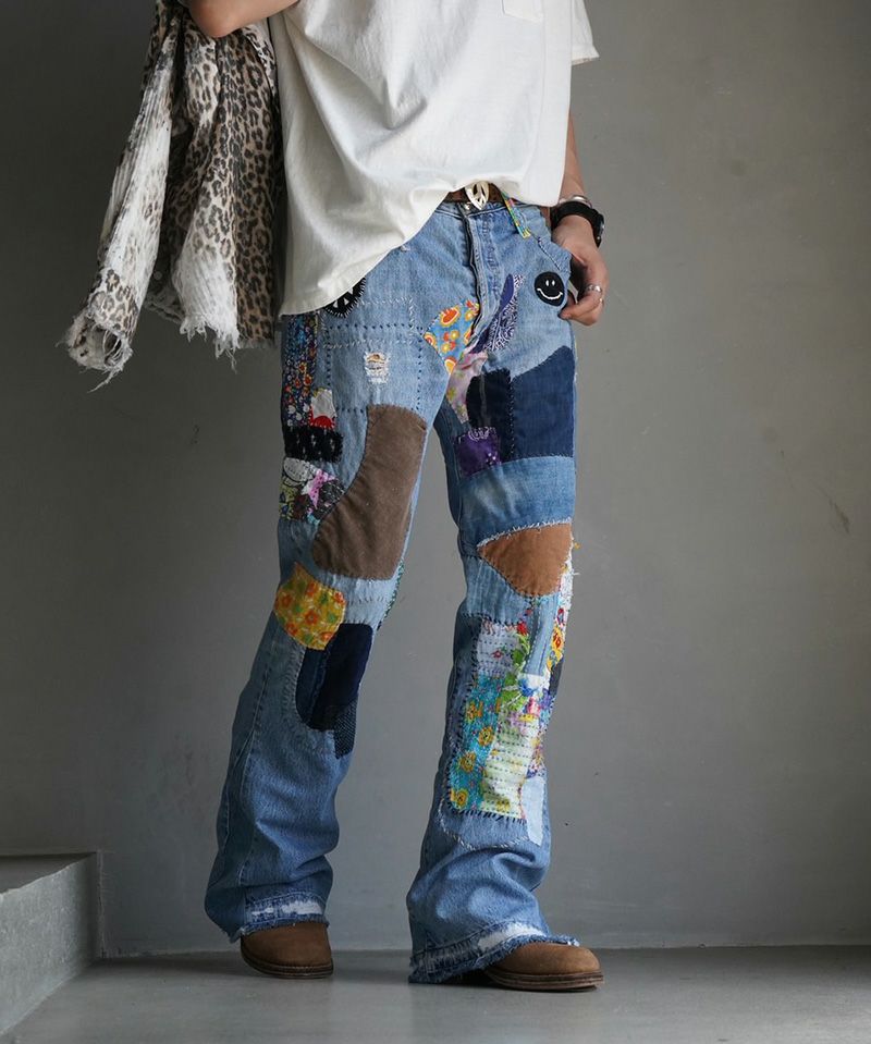 パンツ READYMADE 2025AW HIPPIE DENIM READYMADE＞HIPPIE DENIM/BLUE | MAKES ONLINE STORE