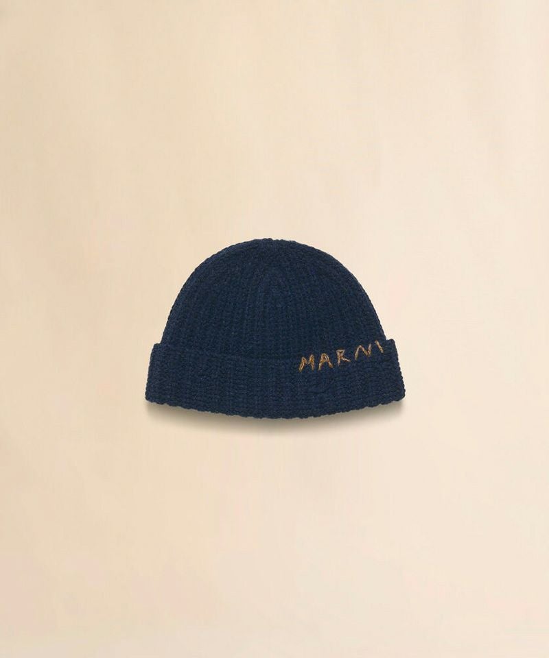 ＜MARNI＞RIB BEANIE