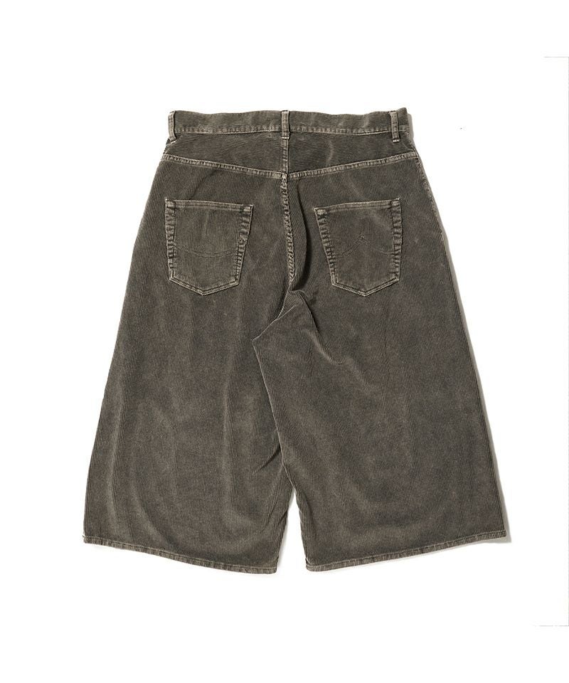 doublet＞BONE APPLIQUE CORDUROY CROPPED PANTS | MAKES ONLINE STORE