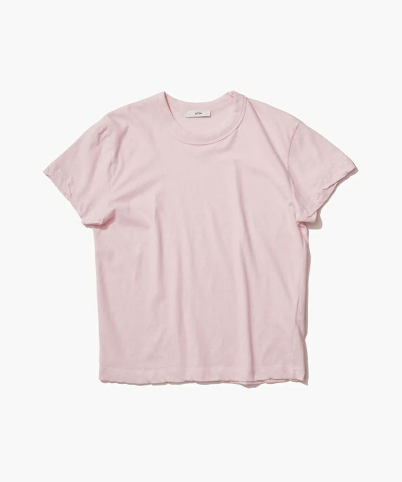 ATON FRESCA SINGLE JERSEY Tシャツ 01 ATON＞FRESCA SINGLE JERSEY COMPACT T-SHIRT | MAKES ONLINE STORE