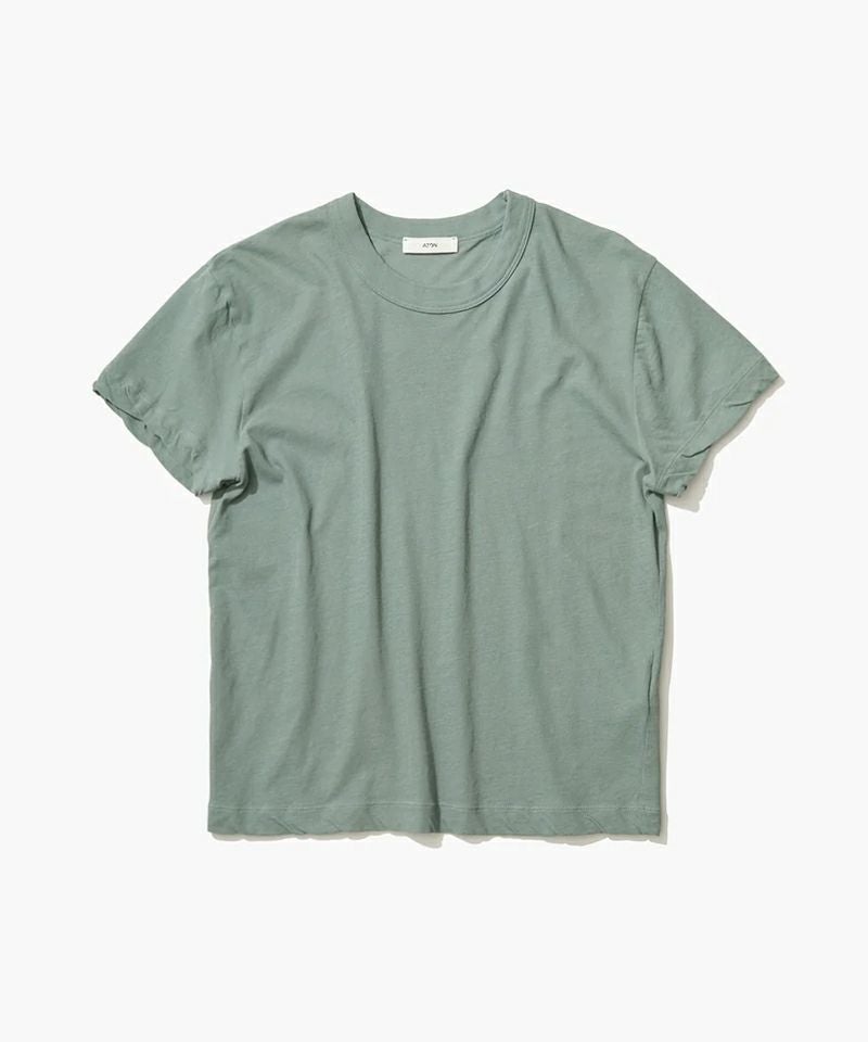 ATON＞FRESCA SINGLE JERSEY COMPACT T-SHIRT | MAKES ONLINE STORE