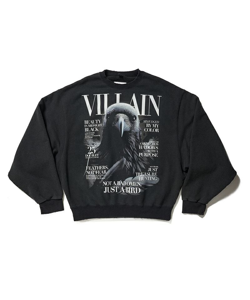 doublet＞VILLAIN COVER PRINT SWEAT SHIRT | MAKES ONLINE STORE