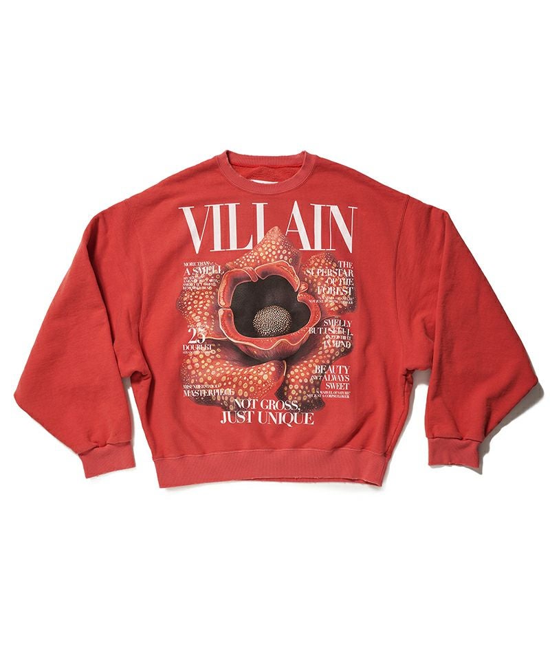 doublet＞VILLAIN COVER PRINT SWEAT SHIRT | MAKES ONLINE STORE