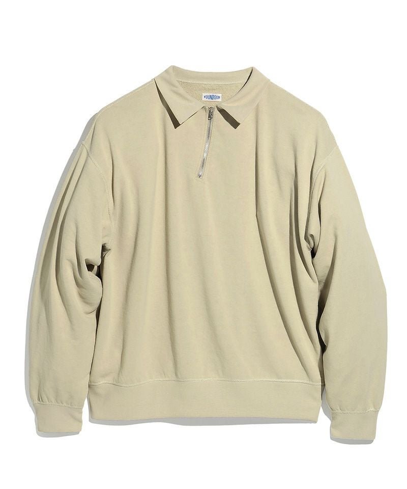 トップス foundour HALF ZIP LONG SLEEVE SHIRT FOUNDOUR＞HALF ZIP LONG SLEEVE SHIRT | MAKES ONLINE STORE