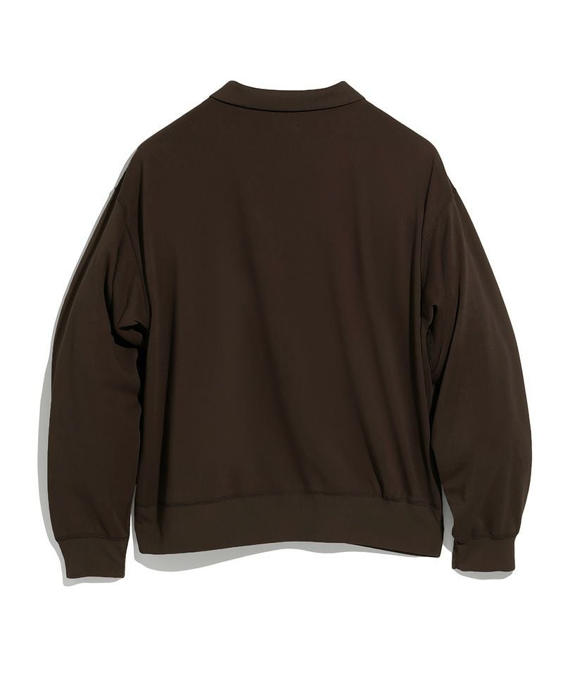 FOUNDOUR＞HALF ZIP LONG SLEEVE SHIRT | MAKES ONLINE STORE