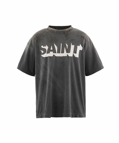 SAINT MICHAEL＞SS TEE/SAINT/BLACK | MAKES ONLINE STORE
