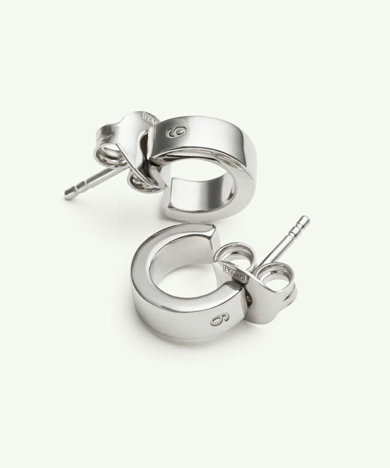 MM⑥ Maison Margiela＞Numeric ミニマル シグネチャー フープピアス