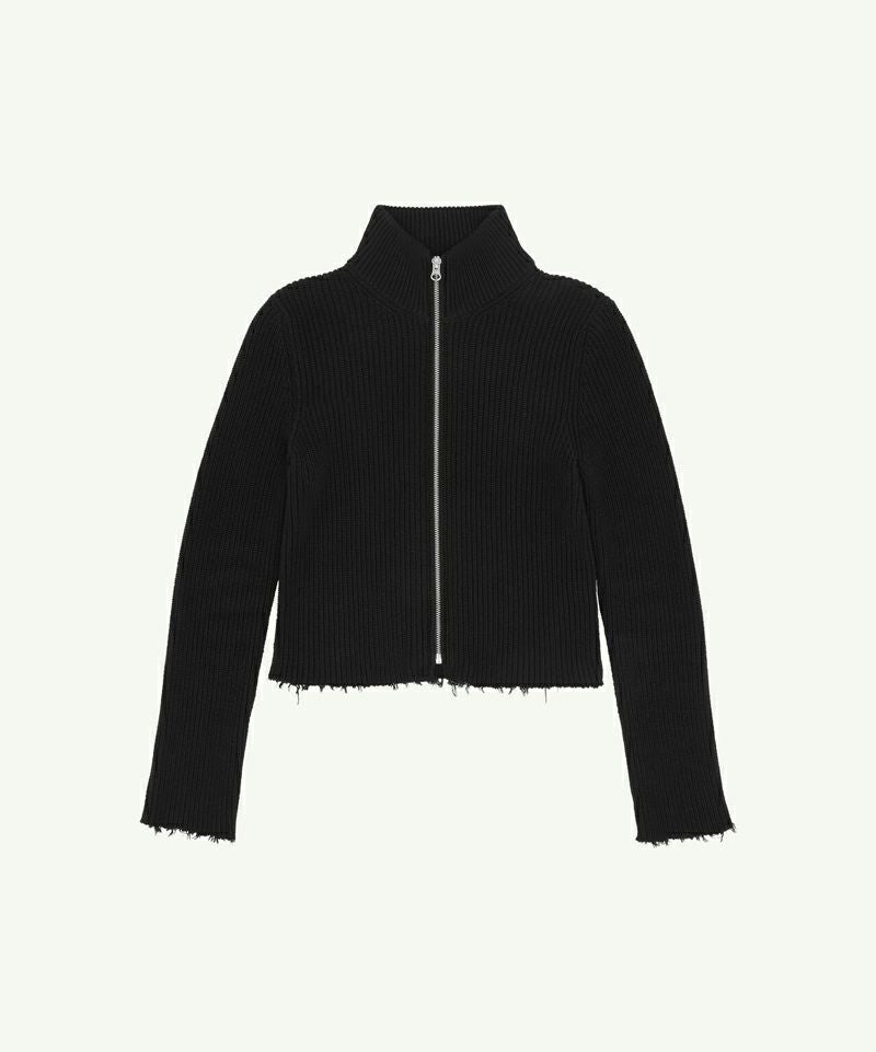 リブコットン スポーツジャケット