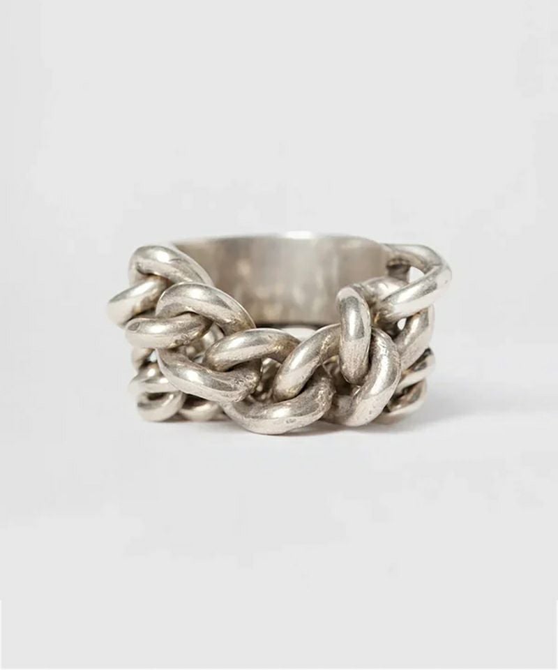 Ann Demeulemeester＞IZE DOUBLE CHAINS RING | MAKES ONLINE STORE