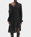 ＜Ann Demeulemeester＞HALINA DROP SHOULDER SHIRT DRESS