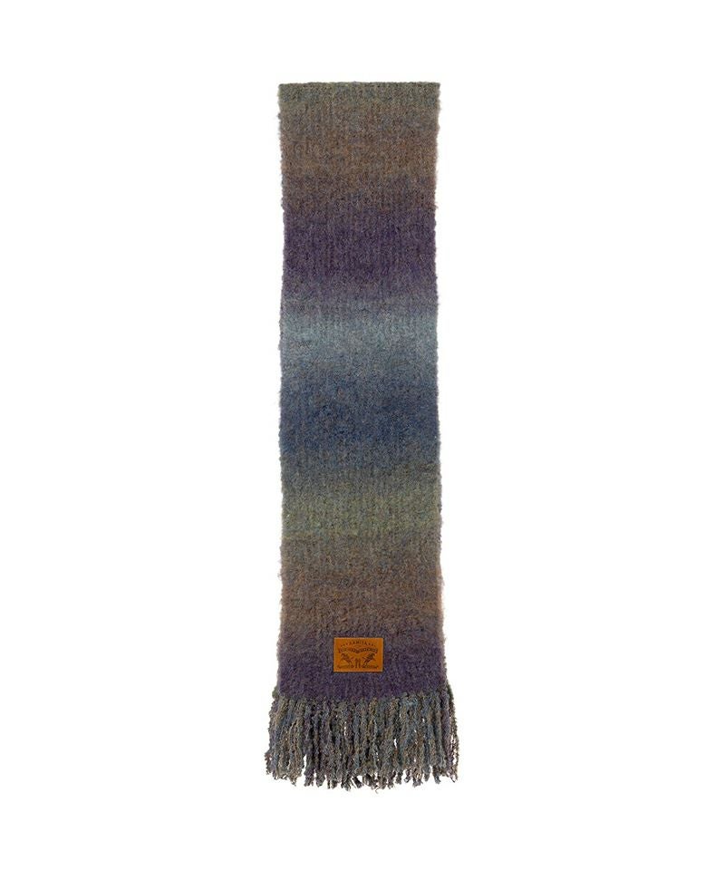 ＜KAMIYA＞Gradient Knit Scarf