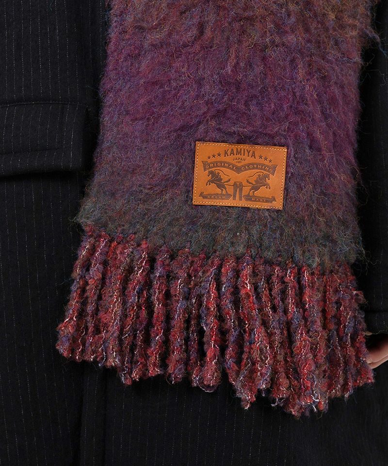 KAMIYA＞Gradient Knit Scarf | MAKES ONLINE STORE