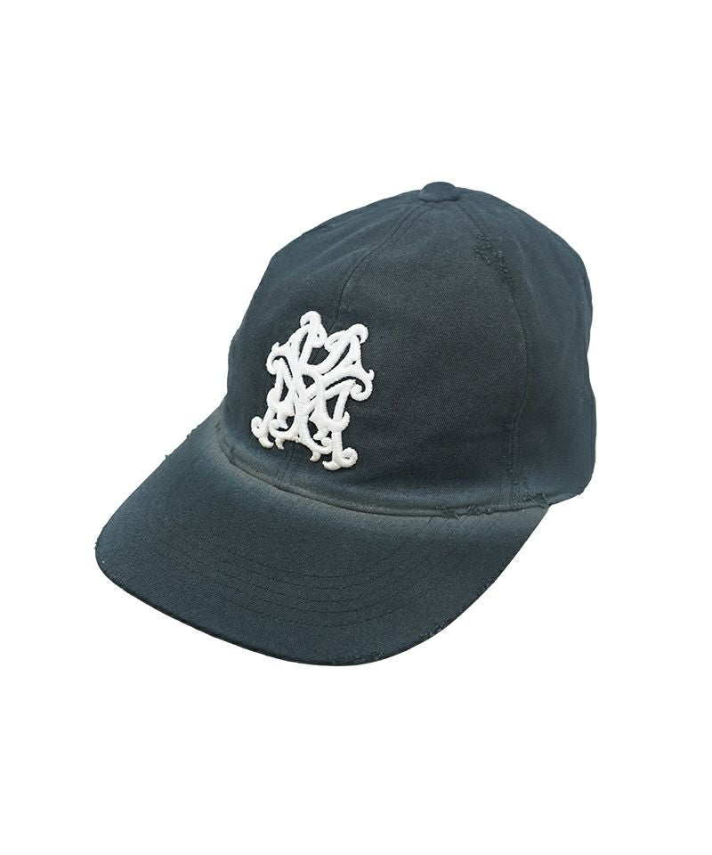 KAMIYA＞CA4LA × KAMIYA “KMY” Distressed Cap | MAKES ONLINE STORE