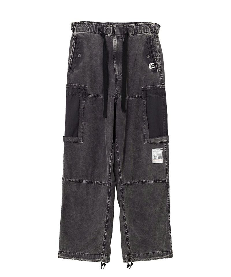 ＜MAISON MIHARAYASUHIRO＞COTTON SATIN CARGO TROUSERS