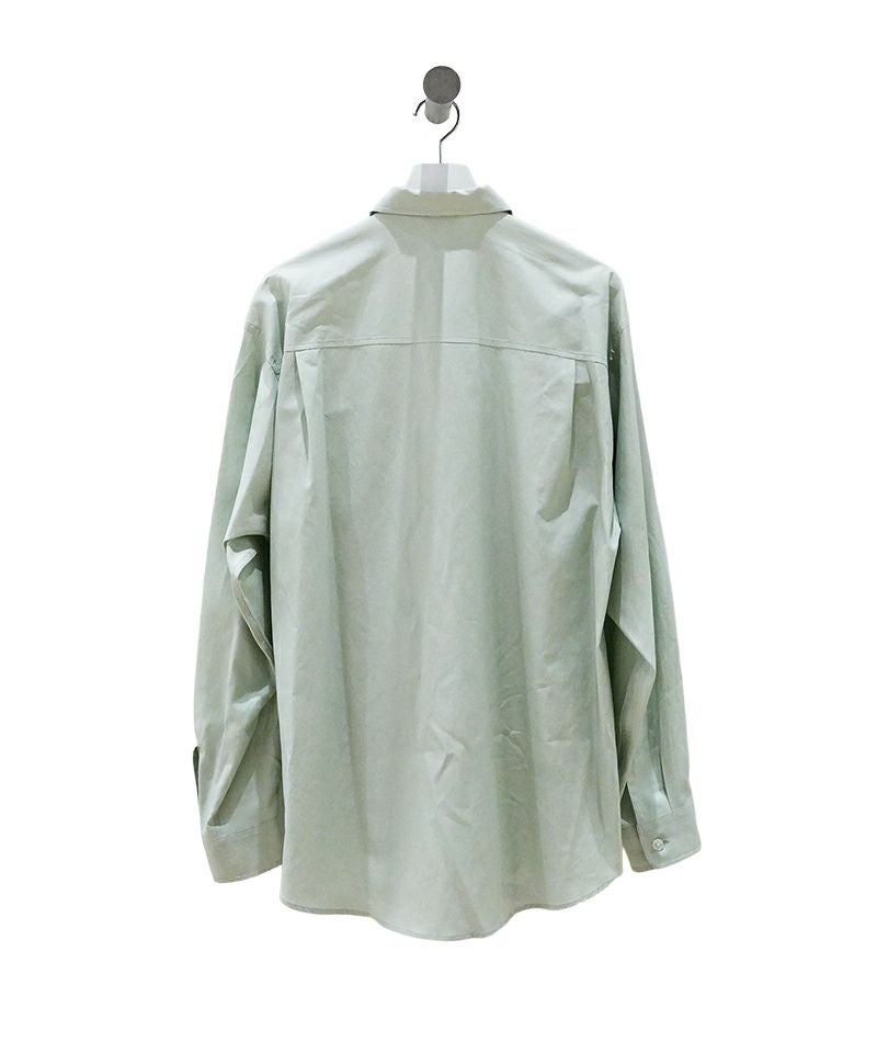 AURALEE＞WASHED FINX TWILL BIG SHIRT | MAKES ONLINE STORE