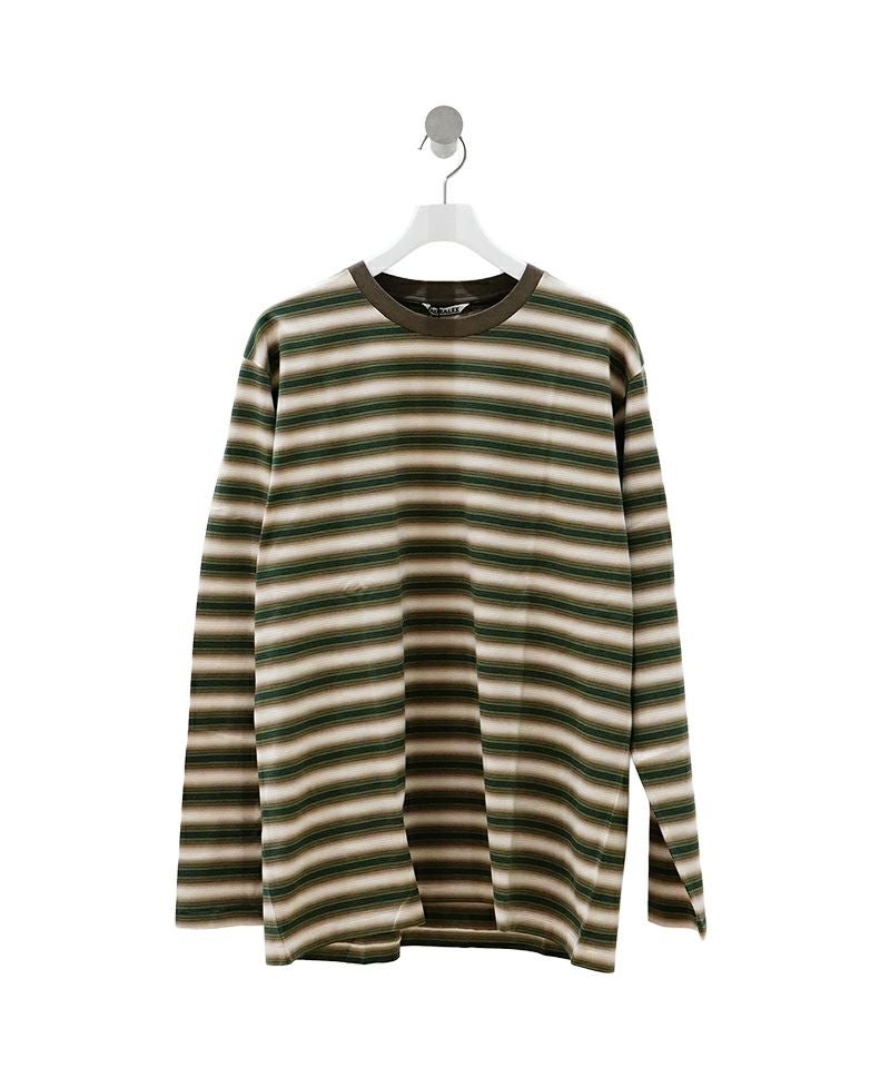 AURALEE＞GRADIENT STRIPE JERSEY L/S TEE | MAKES ONLINE STORE