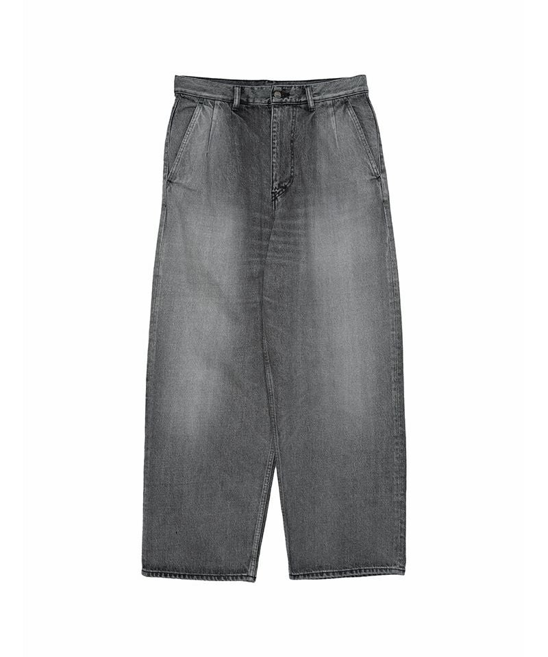 Graphpaper＞Selvage Denim TwoTuck Pants (GU253-40061LB) | MAKES