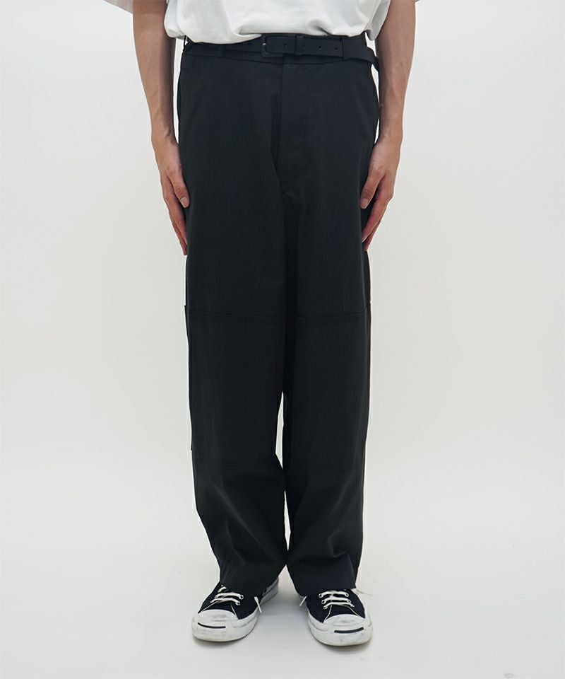 blurhms＞Cotton Serge Work Pants | MAKES ONLINE STORE