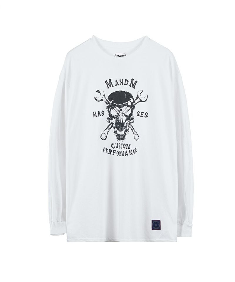 MASSES＞M&M/MASSES T-SH SKULL WRENCH L/S | MAKES ONLINE STORE