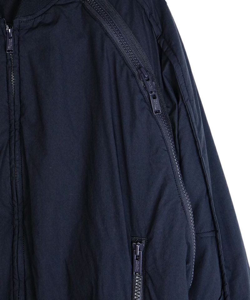 UNDERCOVER＞クロスシームアウトZIP MA-1 JKT (UC2E4206-2) | MAKES