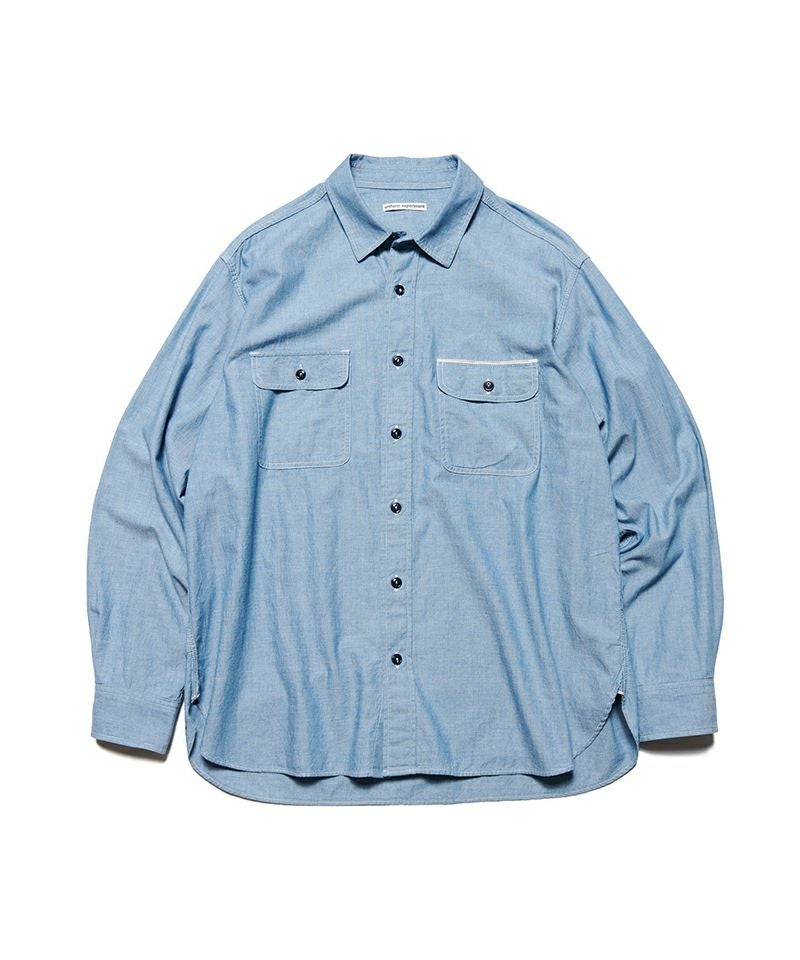＜uniform experiment＞WASHED CHAMBRAY SHIRT