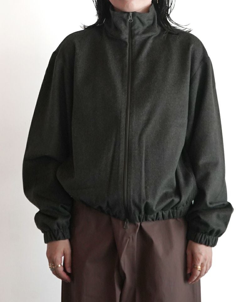 GABRIELA COLL GARMENTS＞HEAVY WOOL ZIPPER JACKET | MAKES ONLINE STORE