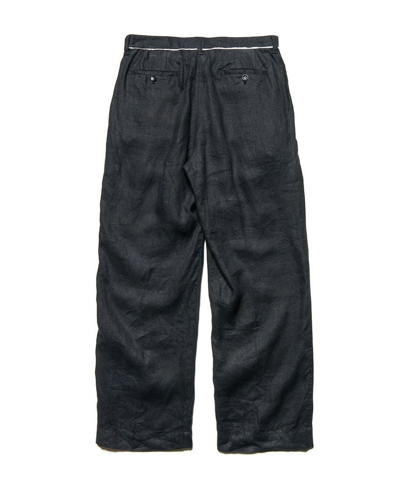 uniform experiment＞BRUSHED LINEN CUT-OFF PANTS | MAKES ONLINE STORE