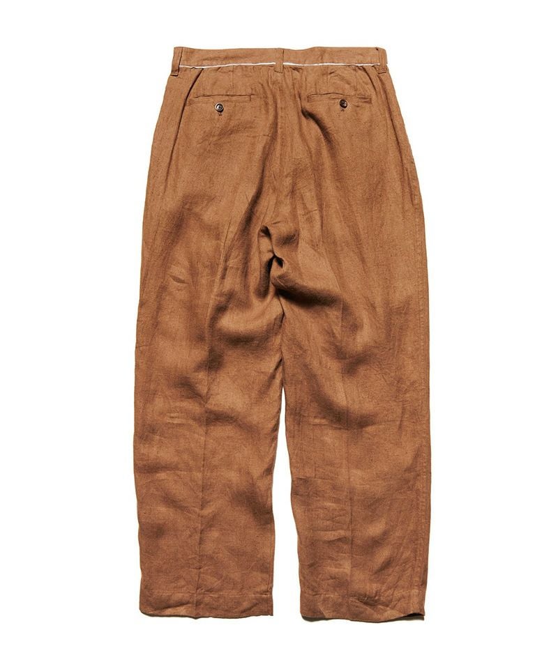 uniform experiment＞BRUSHED LINEN CUT-OFF PANTS | MAKES ONLINE STORE