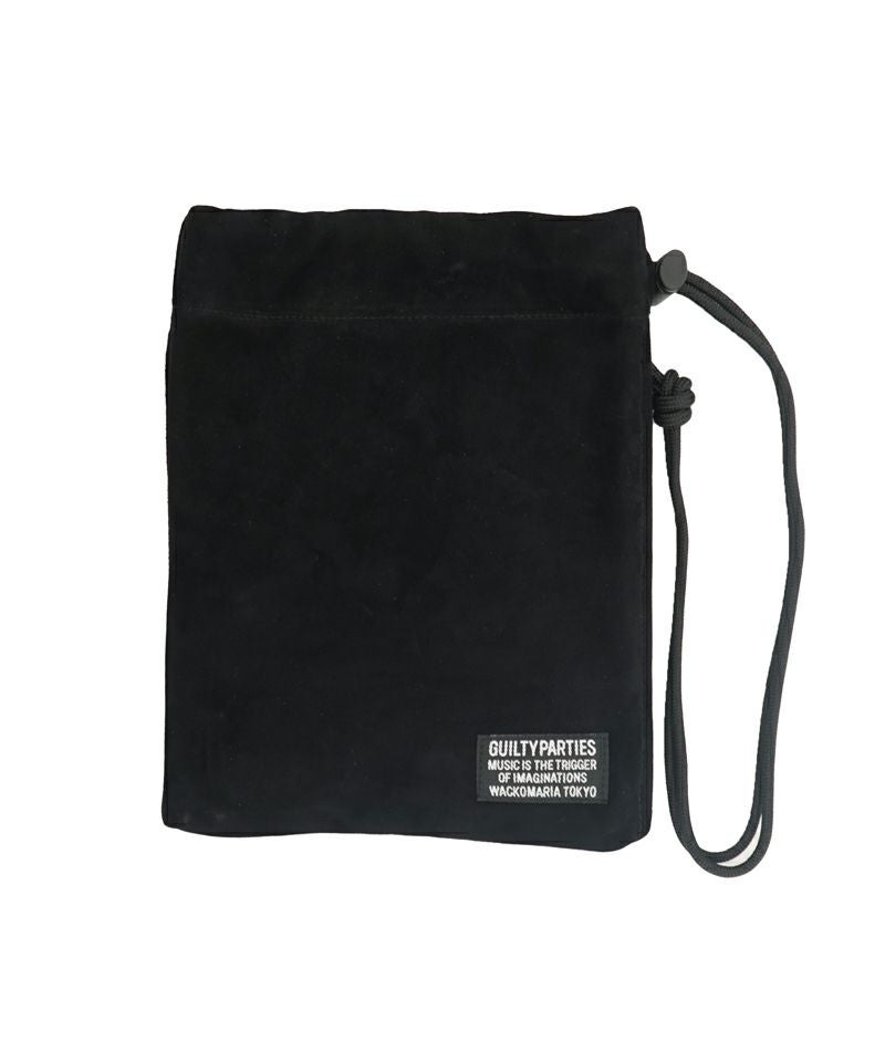 SUEDE LEATHER SHOULDER POUCH