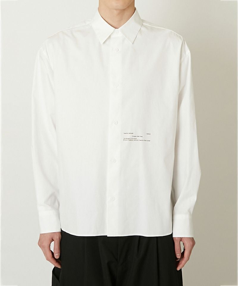 ＜ALMOSTBLACK＞YASUHIRO ISHIMOTO_WOVEN PRINT DRESS SHIRTS