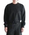 ＜HYKE＞CCROPPED SWEAT SHIRT