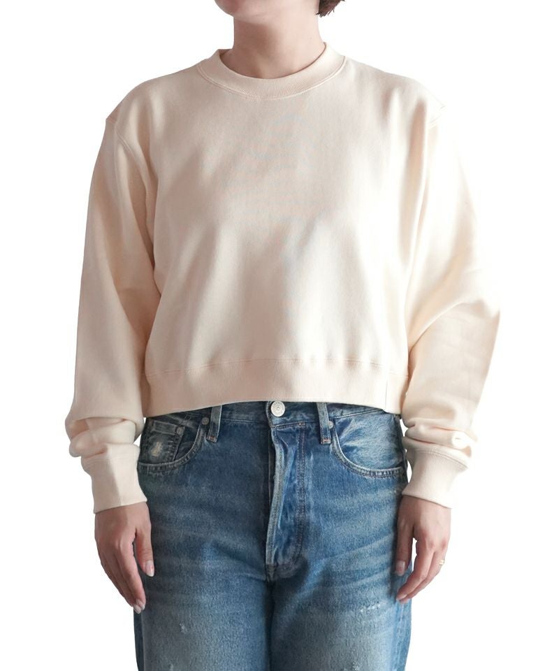 ＜HYKE＞CCROPPED SWEAT SHIRT