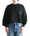 ＜HYKE＞CROPPED LONG-SLV TEE / BIG FIT (6.5OZ)