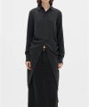 ＜Ann Demeulemeester＞SANDRINA HIGH COMFORT SHIRT